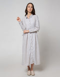 Triset Casual Dress Full Button