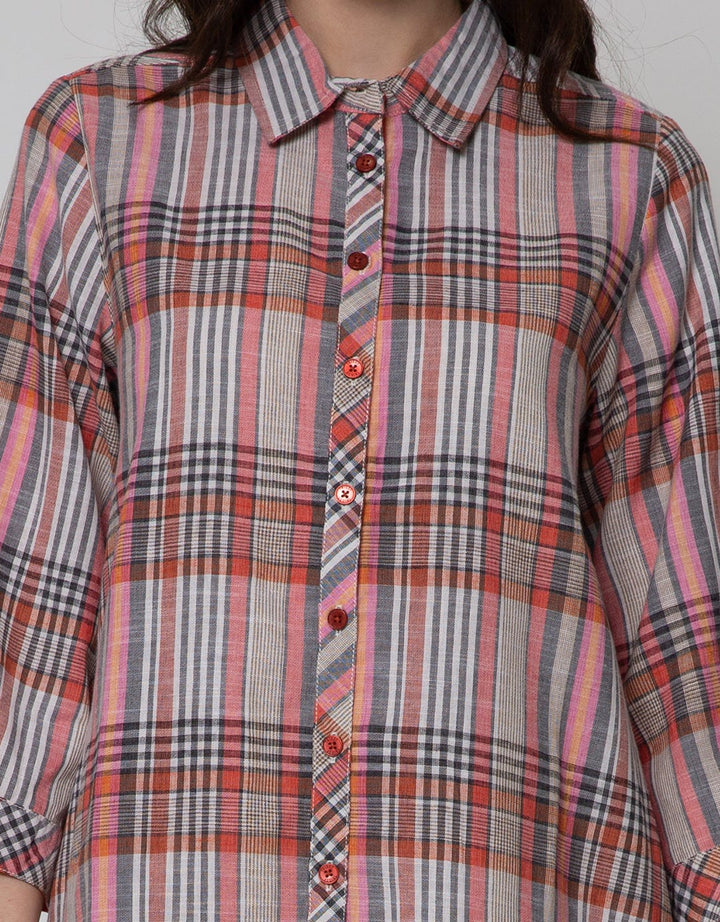 Triset Ladies Dress Full Button