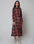 Triset Ladies Kemeja Dress Long Sleeve