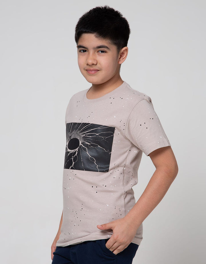 Nevada Short Sleeve T-Shirt Print Dot Globe