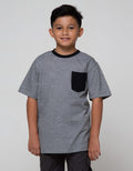 Nevada Short Sleeve T-Shirt Yanrdye Stripe With Pocket