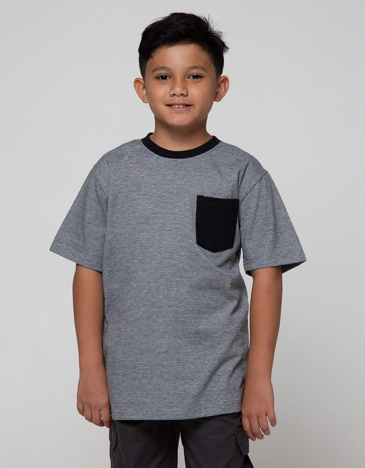 Nevada Short Sleeve T-Shirt Yanrdye Stripe With Pocket