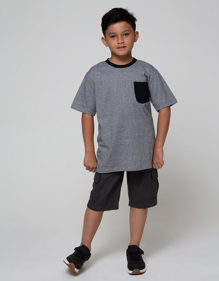 Nevada Short Sleeve T-Shirt Yanrdye Stripe With Pocket