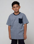 Nevada Short Sleeve T-Shirt Yanrdye Stripe With Pocket