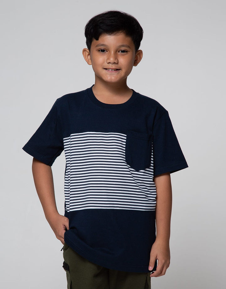 Nevada Short Sleeve T-Shirt C&amp;S Stripe With Pocket