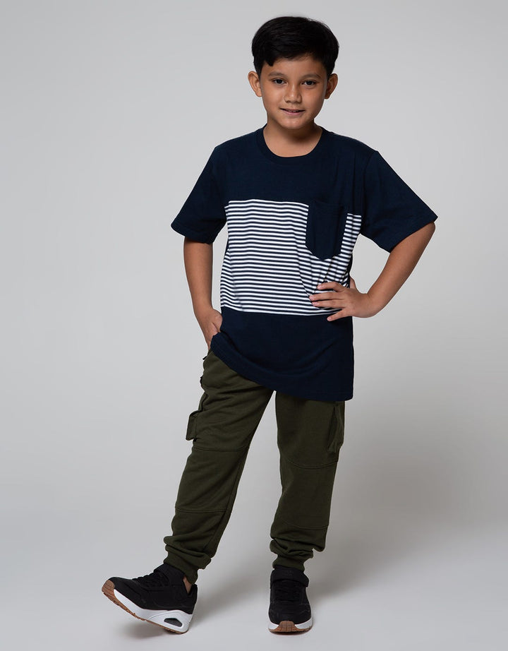 Nevada Short Sleeve T-Shirt C&amp;S Stripe With Pocket