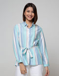 Nevada Long Sleeve Shirt Top Stripe