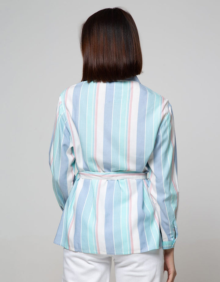 Nevada Long Sleeve Shirt Top Stripe