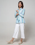 Nevada Long Sleeve Shirt Top Stripe