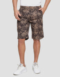 Gabs Leaf Print 5 Pocket Men's Shorts