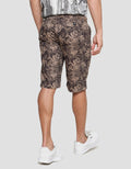 Gabs Leaf Print 5 Pocket Men's Shorts