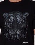Watchout Jean's T-Shirt Print Tiger