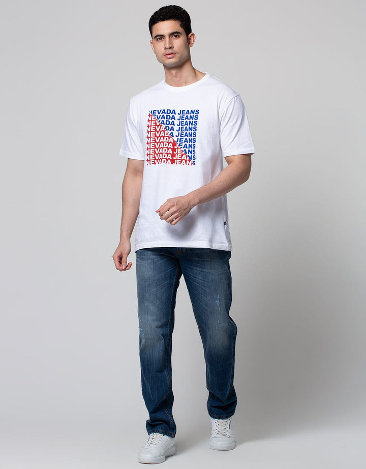 Watchout Jeans Long Pants With Washed Accent
