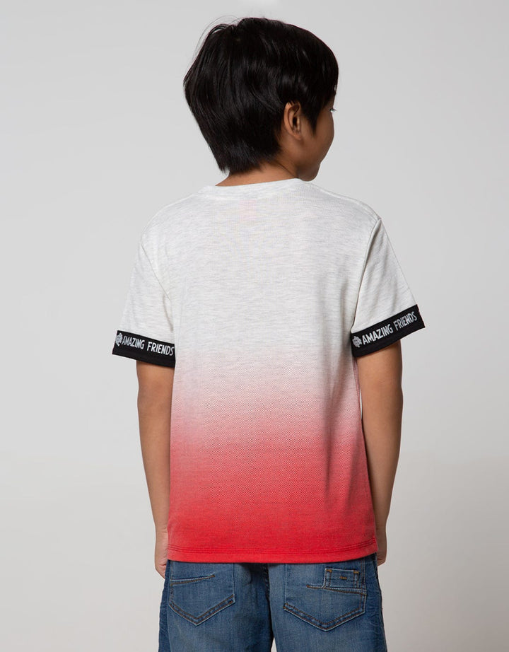 Marvel T-Shirt Spiderman Friends Ombre