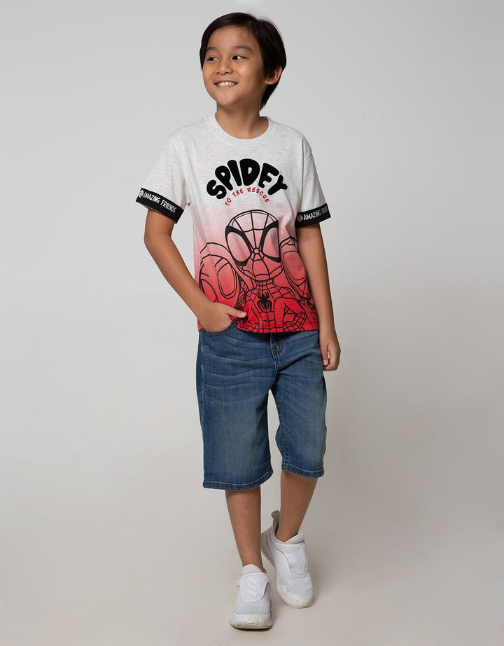 Marvel T-Shirt Spiderman Friends Ombre