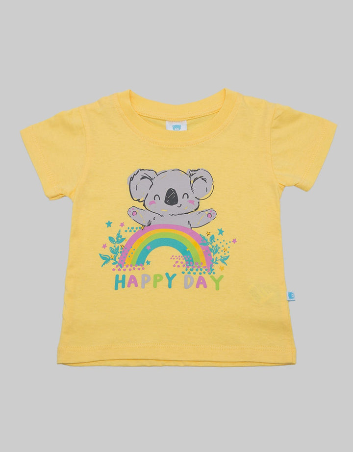 Pipiniko Short Sleeve T-Shirt Koala Happy Day