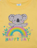 Pipiniko Short Sleeve T-Shirt Koala Happy Day
