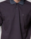 Cole Short Sleeve Polo Shirt Aop Geometri Square