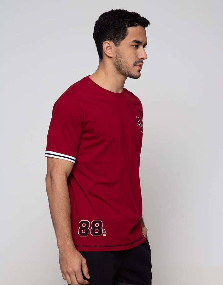 American Jeans Short Sleeve T-Shirt Rib Sleeve