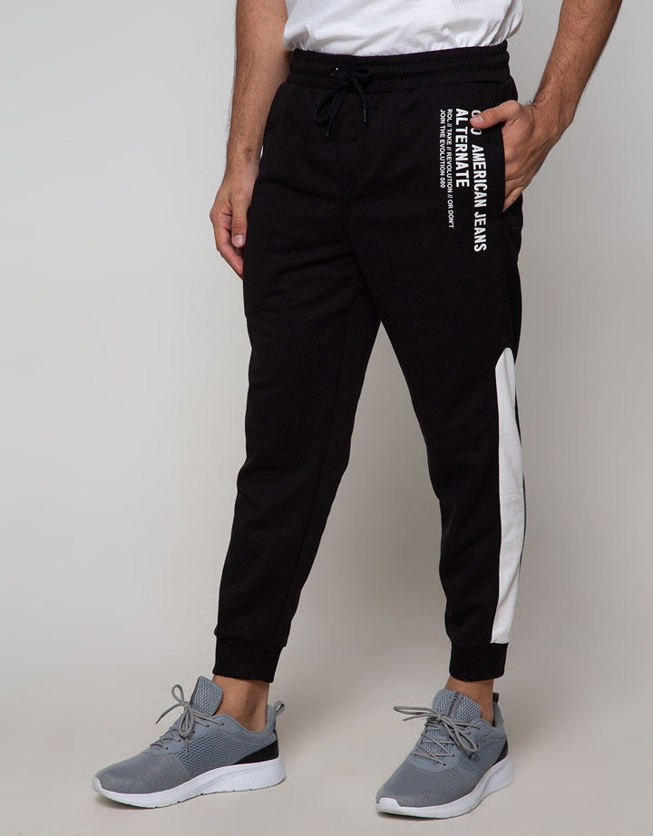American Jeans Jogger Print Wording On Side