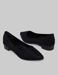 Laviola Pointy Beads Flat Shoes Women