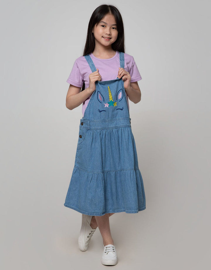 SS MIDI DRESS OVERAL