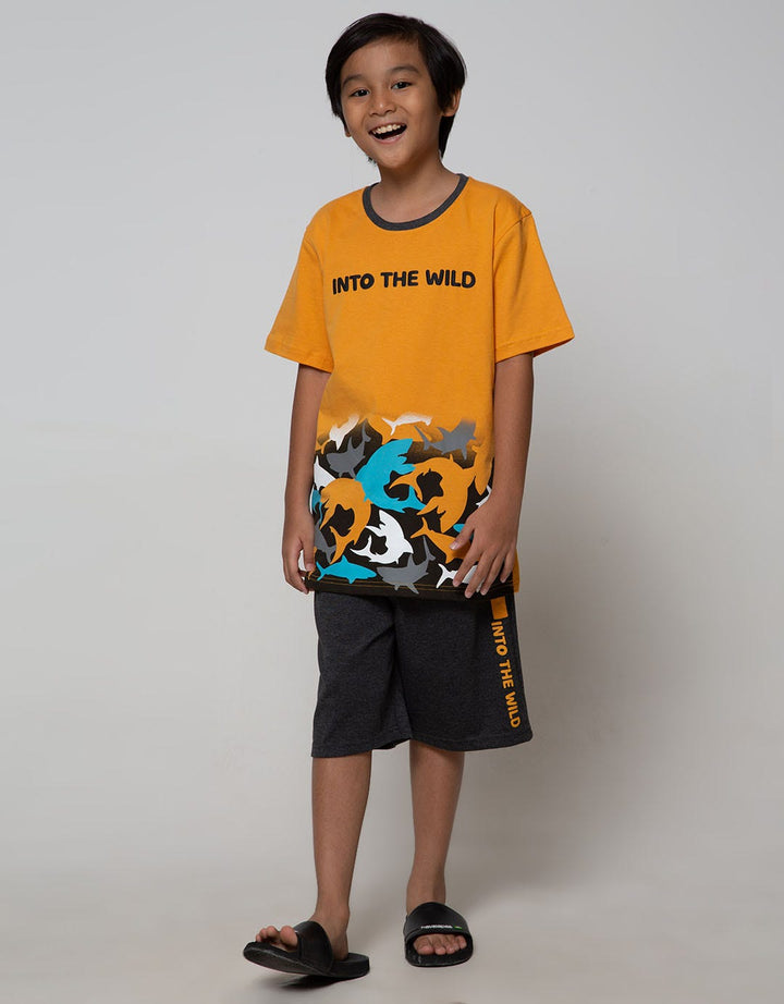 SS T-SHIRT SET PRINT