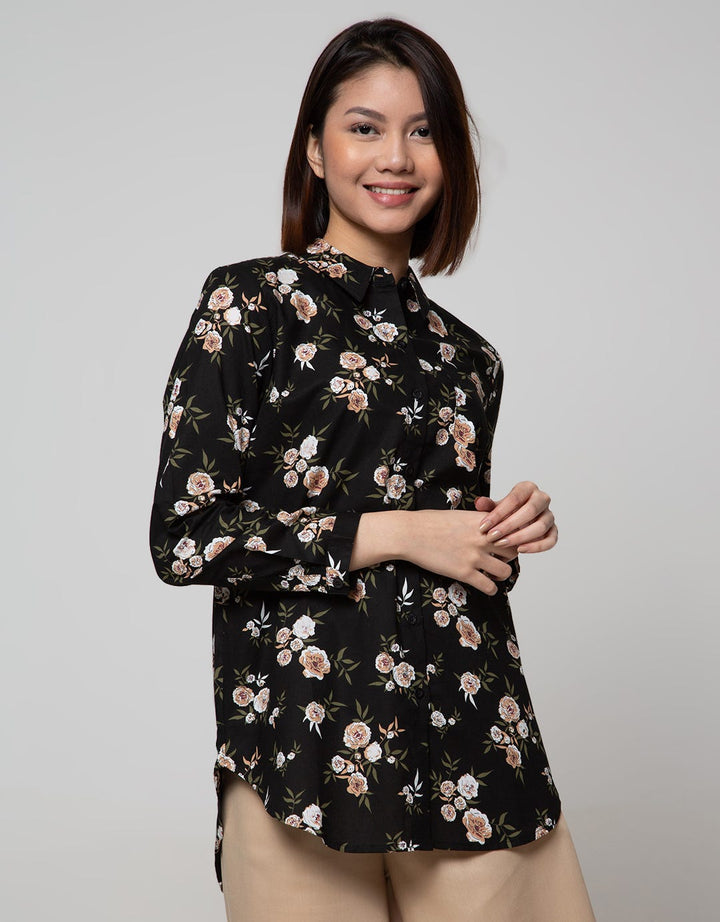 Geela Kaniza Flowery Shirt