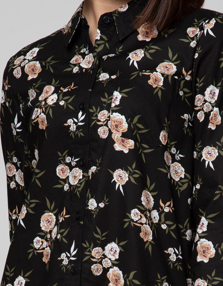 Geela Kaniza Flowery Shirt