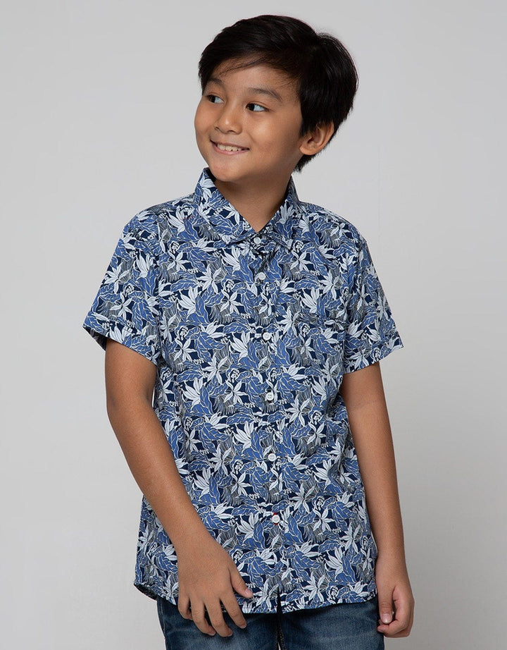 Nevada Short Sleeve Shirt Pique Tropical