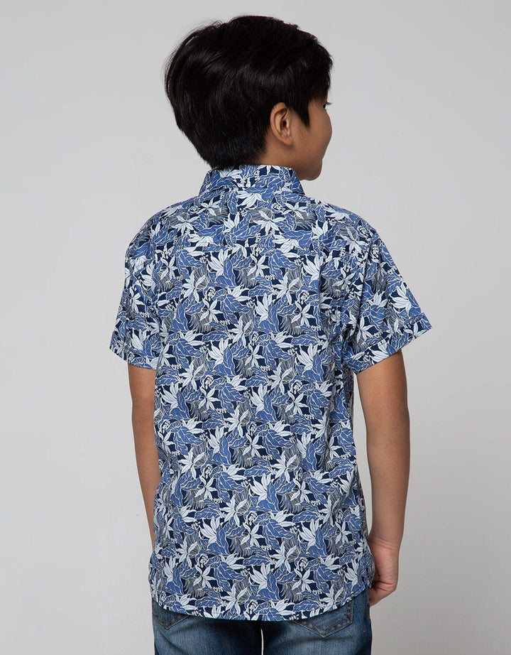 Nevada Short Sleeve Shirt Pique Tropical