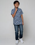 Nevada Short Sleeve Shirt Pique Tropical