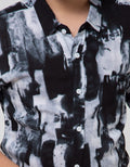 Nevada Short Sleeve Shirt Rayon Abstract