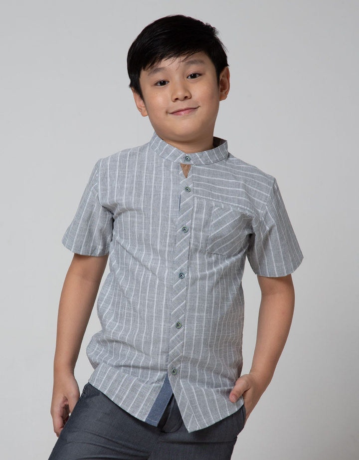 Nevada Short Sleeve Shirt Yarn Dye Stripe