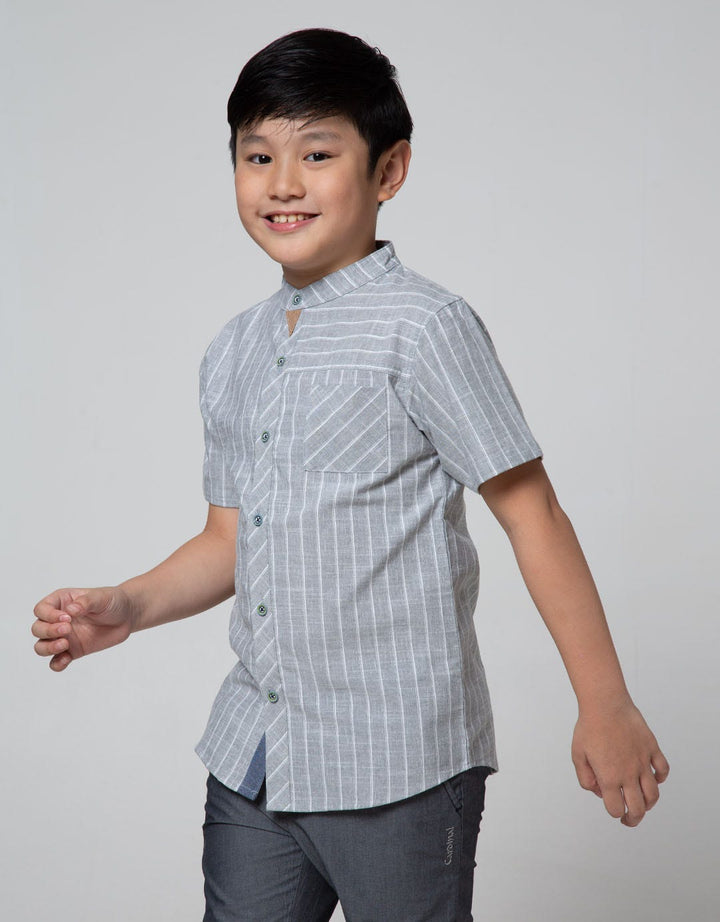 Nevada Short Sleeve Shirt Yarn Dye Stripe