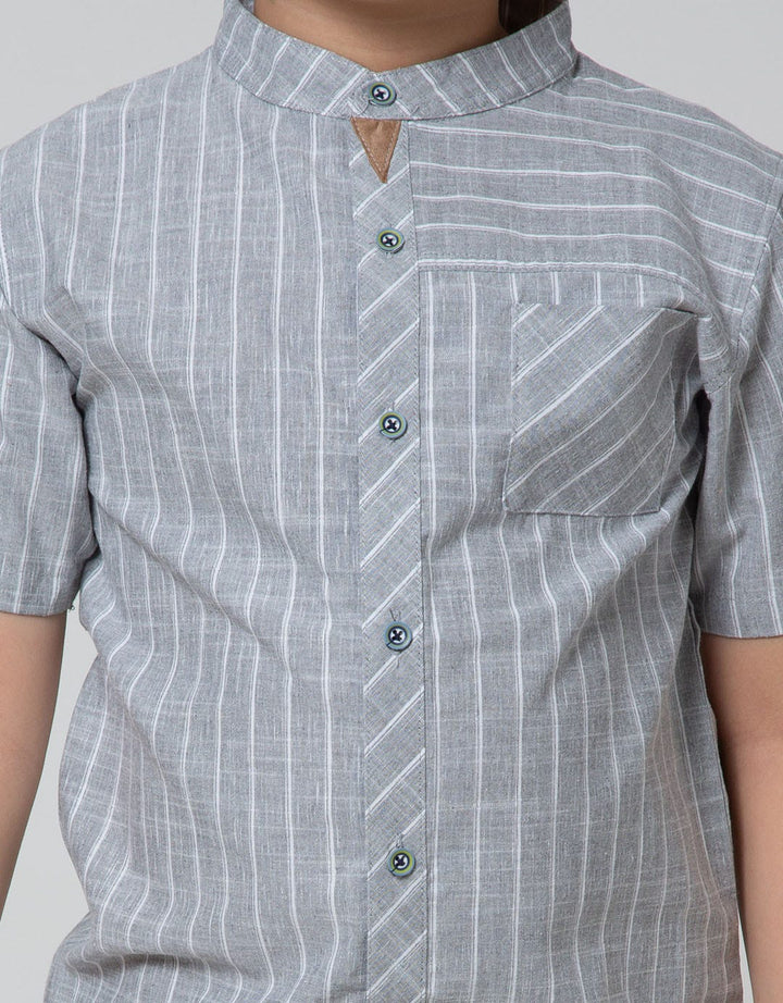 Nevada Short Sleeve Shirt Yarn Dye Stripe