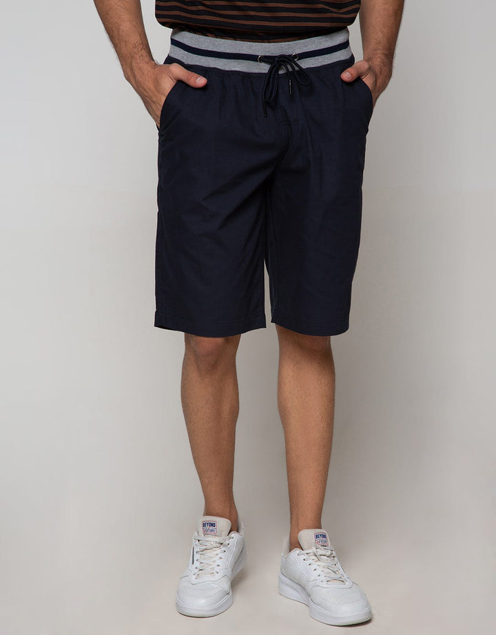 SHORT PANTS RIB SOLI