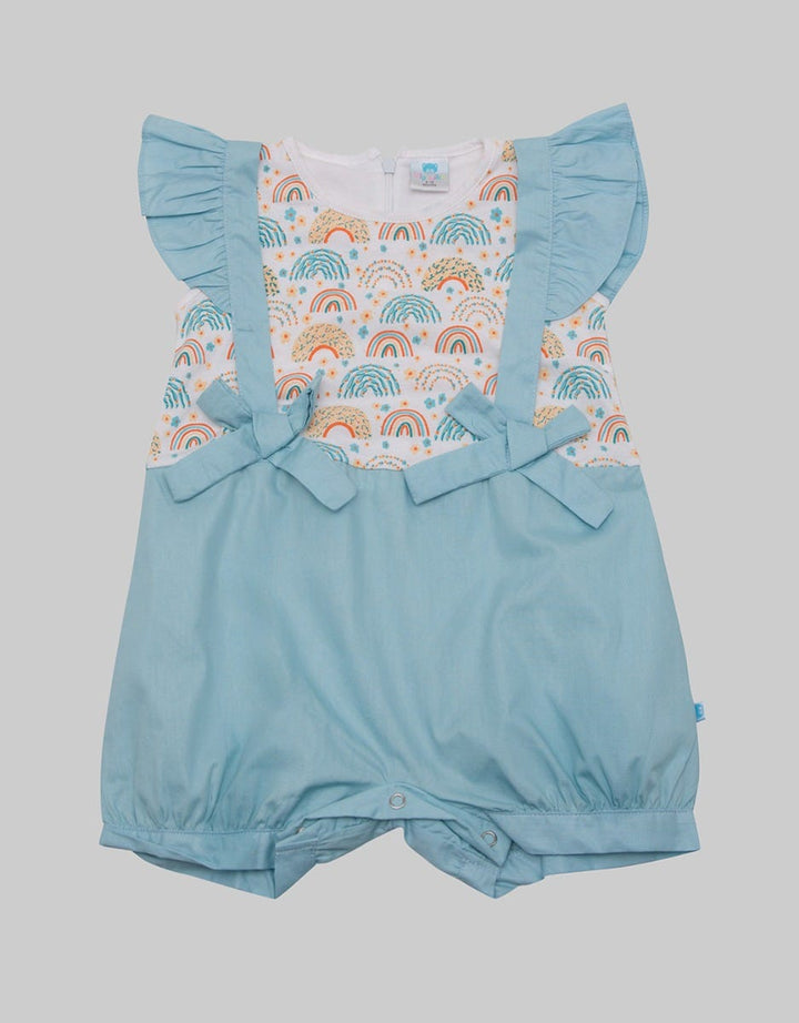 Pipiniko Romper Baby Girl Rainbow