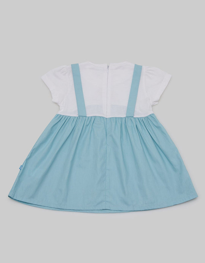 Pipiniko Short Sleeve Midi Dress Beary Magical