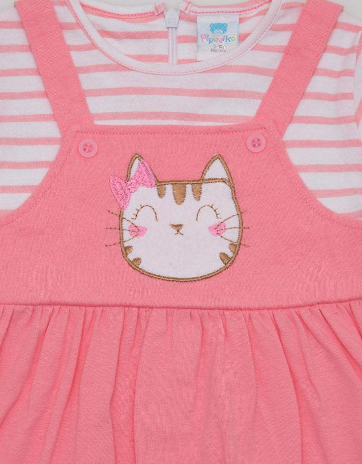 SS MIDI DRESS OVL CA