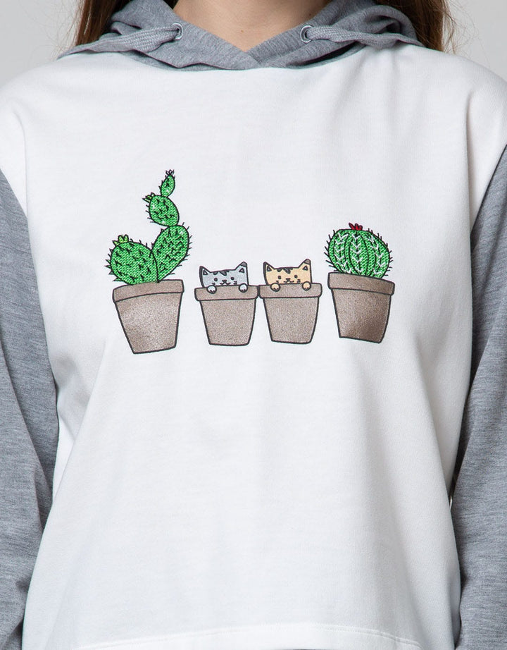 Nevada Sweatshirt Cactus And Cats