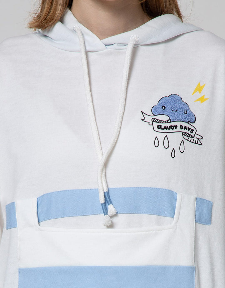Nevada Sweatshirt Solid Cloudy Day