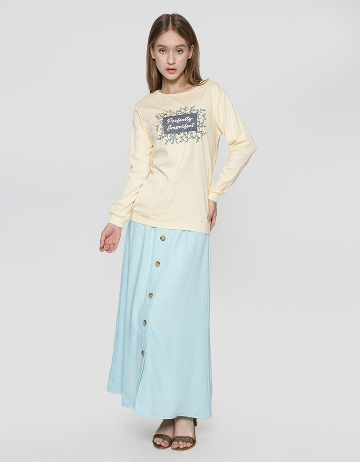 Eprise Basic Adelaide Kaos Lengan Panjang Wanita