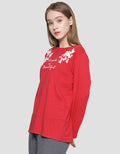 Eprise Basic Annete Kaos Wanita Print Simple Is Beauty