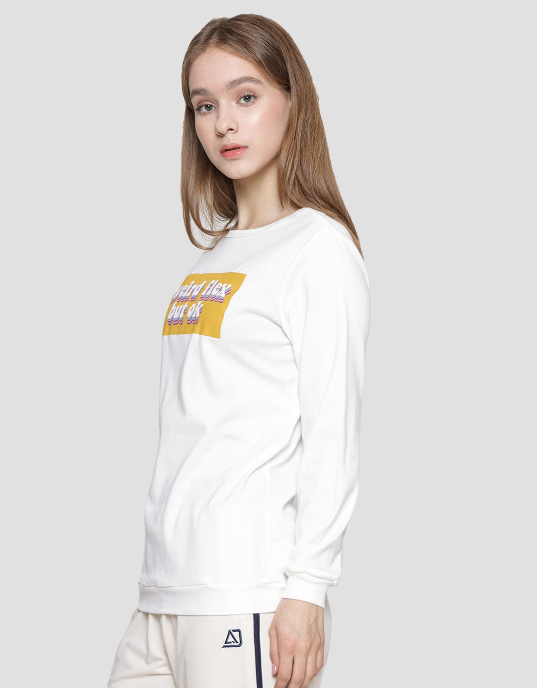 Eprise Basic Anoushka Kaos Wanita Print Weird Flex But Ok