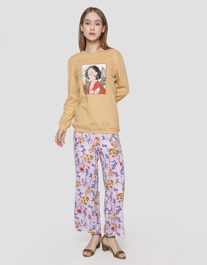 Eprise Basic Agatha Kaos Lengan Panjang Wanita