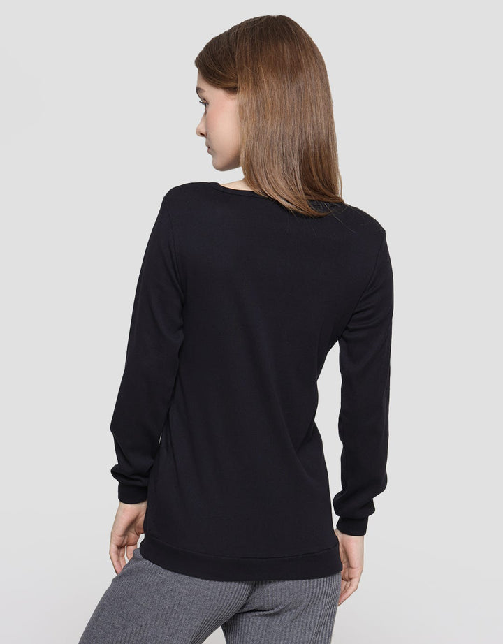 Eprise Basic Athaia Kaos Lengan Panjang Wanita
