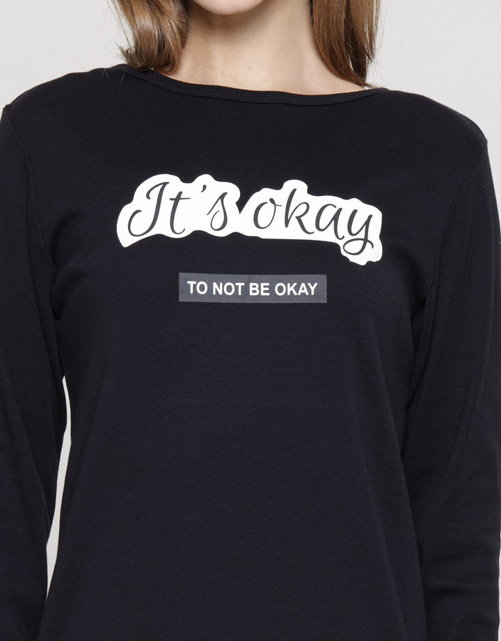 Eprise Basic Athaia Kaos Lengan Panjang Wanita
