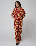 St. Yves Short Sleeve Pyjama Pants Sweet Linaria