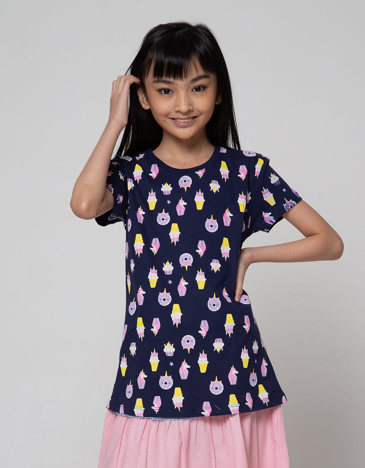 Aero Short Sleeve T-Shirt Multipack Ice Cream & Cake